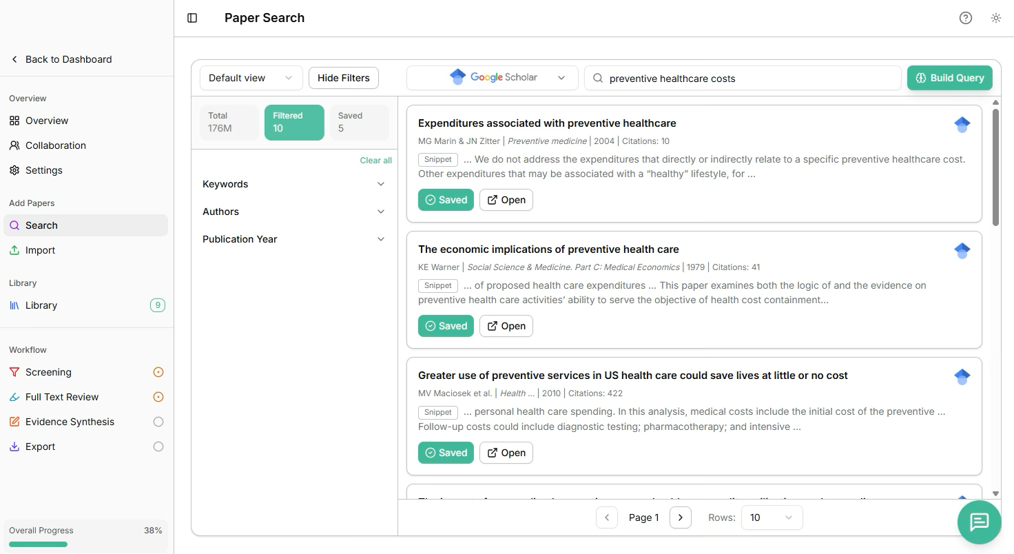 Google Scholar search results in monfse.com